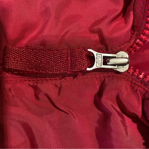 Abercrombie & Fitch Vintage Red Puffer Jacket - Picture 11 of 13